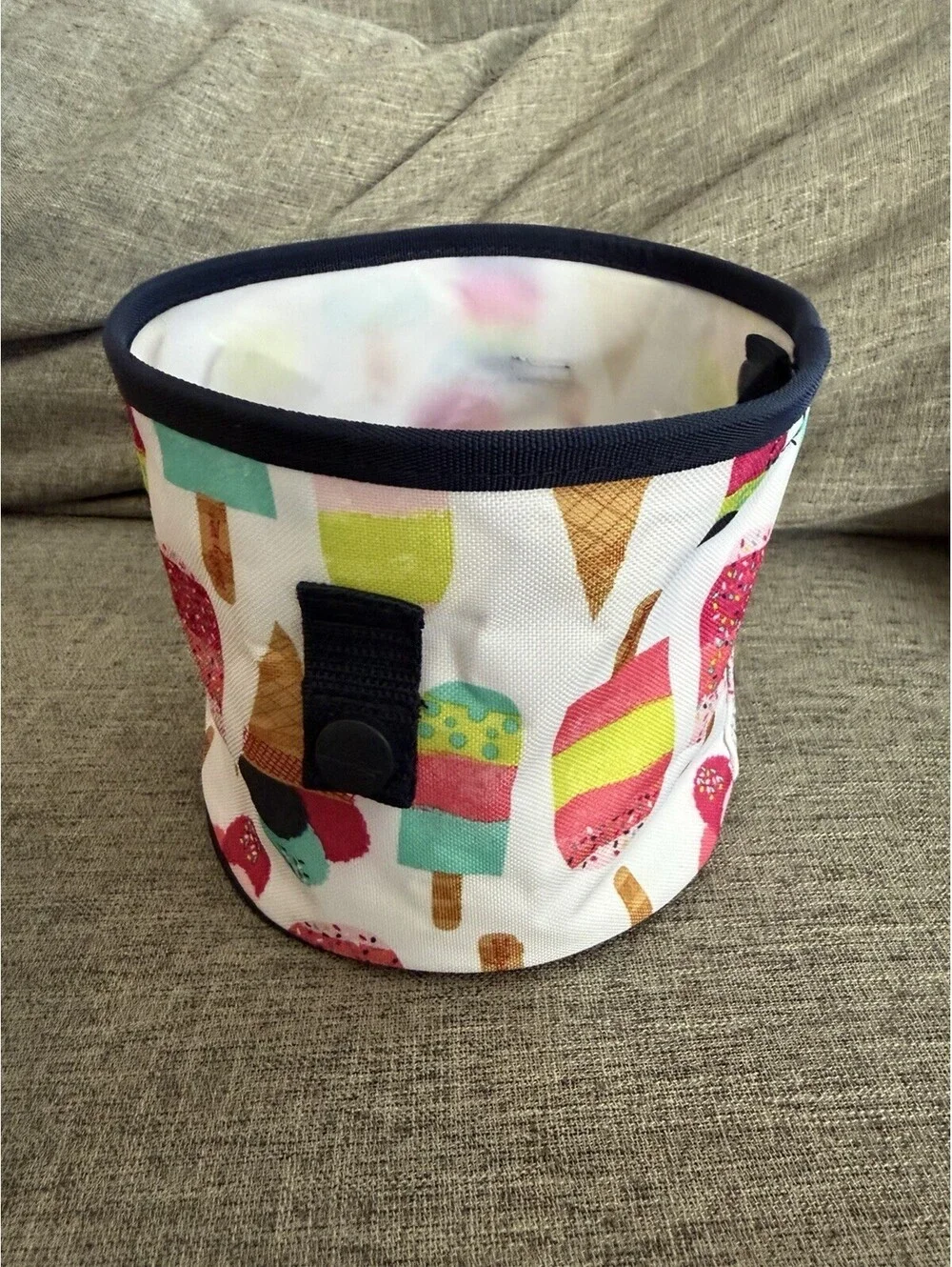 Thirty One Oh Snap Bin In Sweet Sprinkles Popsicle Ice Cream Collapsible New